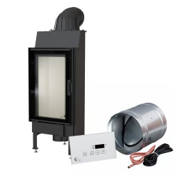Inteligentní krbová vložka Kratki NADIA 9kW MSK GLASS